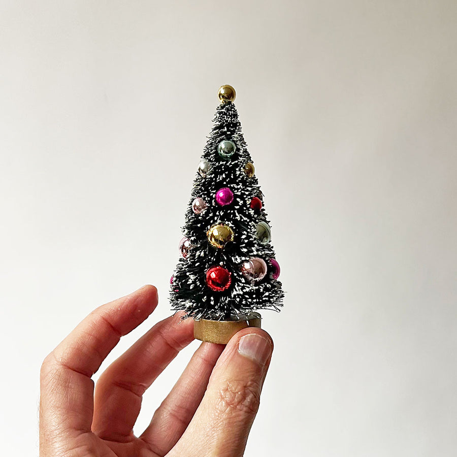 Multi Color Bristle Tree: Small