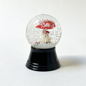 Mini Snow Globe with Mushroom, Lady Bug & Gnome Made in Austria