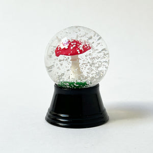 Mini Snow Globe with Mushroom Made in Austria