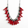 PATCH NYC Treasure Necklace: Vintage Coral Beads
