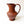 Large Footed Ceramic Pitcher Deep Spice