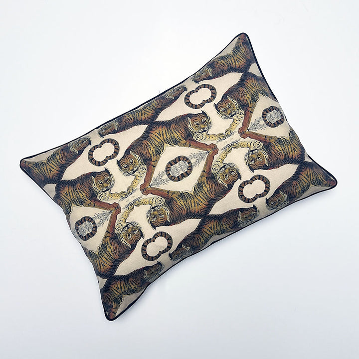 PATCH NYC Wildlife Tigers Decorative Pillow