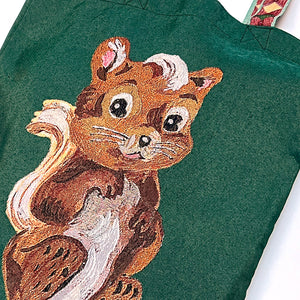 Nathalie Lete Tote Bag: Squirrel