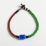 Trade Bead Bracelet (Brown & Grass Green)