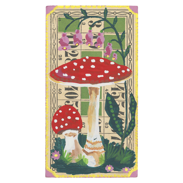 Nathalie Lété: Two Mushrooms, Original Painting