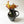 Vintage Black, Brown & Green Studio Pottery Pitcher