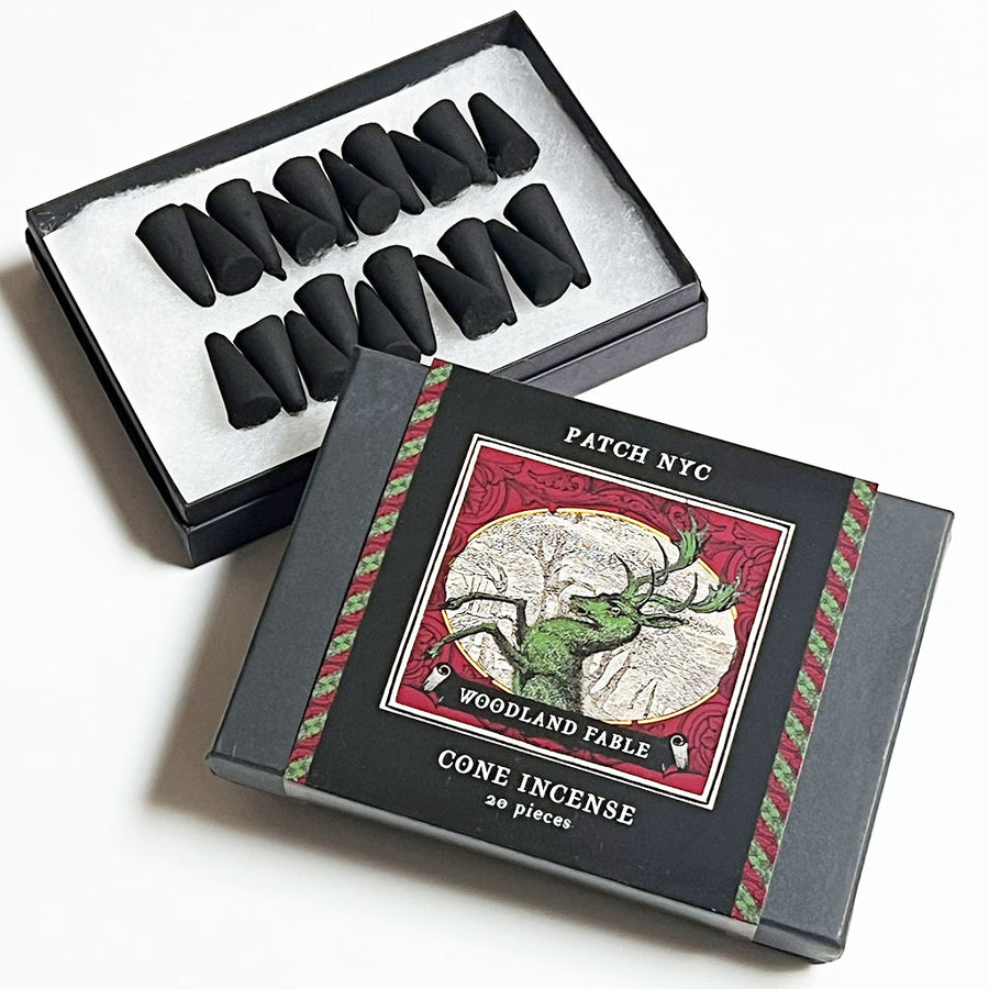 PATCH NYC Woodland Fable Cone Incense