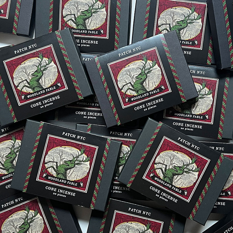 PATCH NYC Woodland Fable Cone Incense