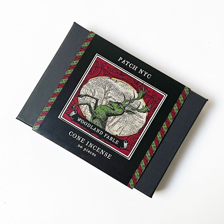 PATCH NYC Woodland Fable Cone Incense