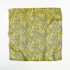 PATCH NYC Yellow Bandana Silk Neckerchief