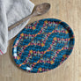 PATCH NYC Zig Zag Butterfly Oval Tray