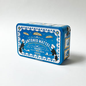 Antonio Mattei Almond Biscotti Special Edition Blue Tin Box