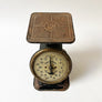 Vintage Metal Columbia Family Scale for Houghton & Dutton of Boston
