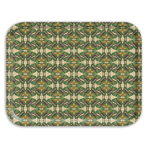 PATCH NYC Green Butterfly Rectangle Tray