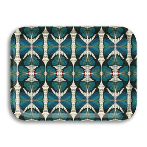 PATCH NYC Blue Butterfly Small Rectangle Tray