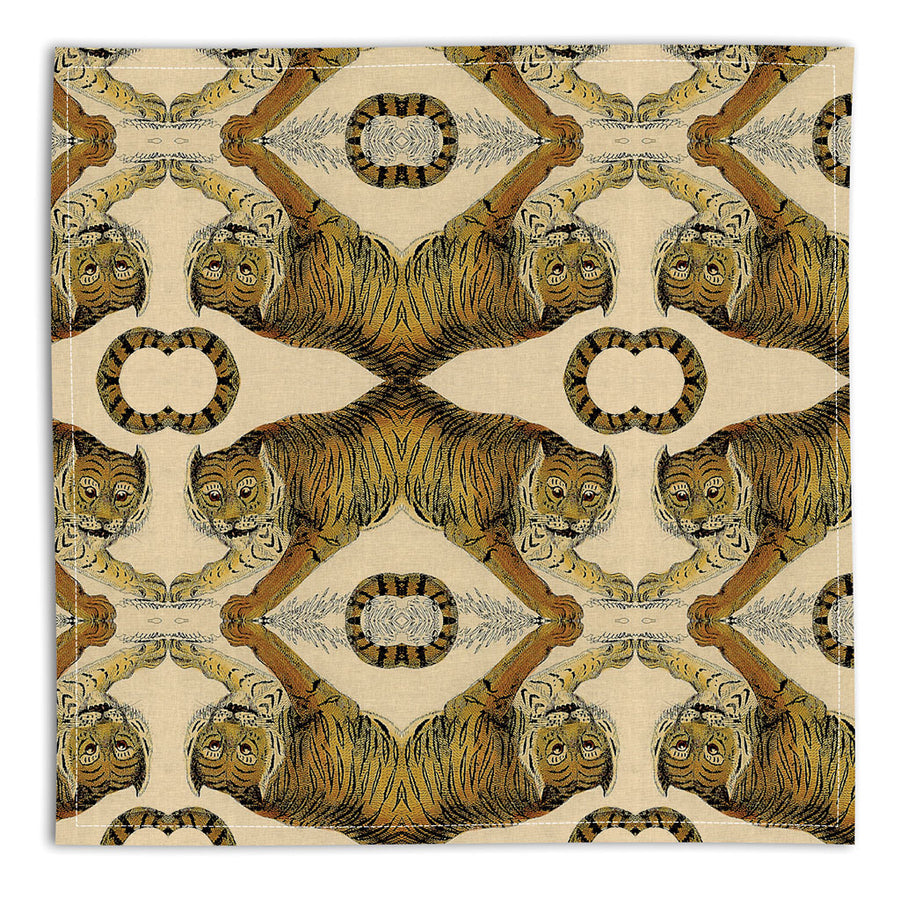 PATCH NYC Tiger Linen Napkins