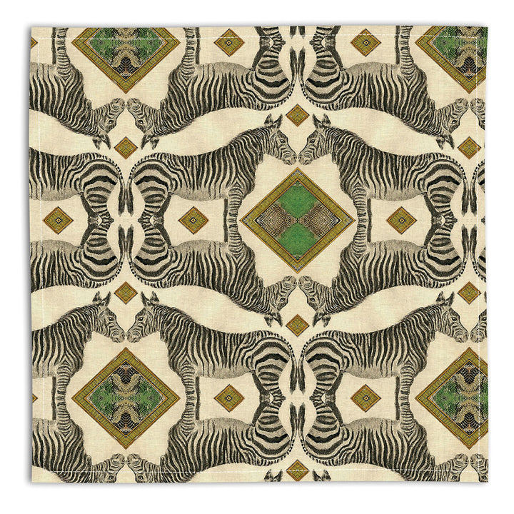 PATCH NYC Zebra Linen Napkins (Set of 4)