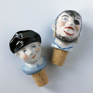 Captain & Pirate Bottle Stoppers