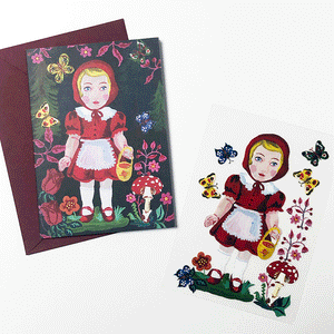 Nathalie Lete Iron On Greeting Cards Set A