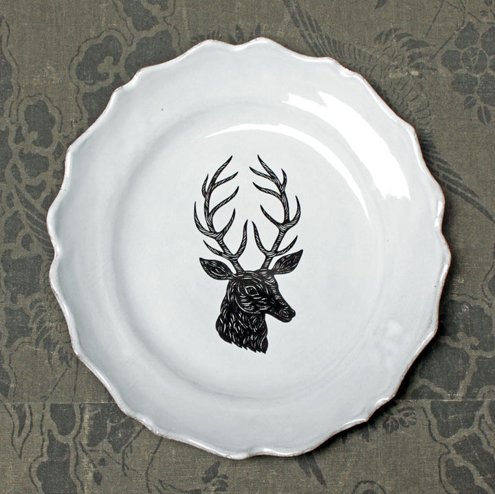 Astier de Villatte x PATCH NYC Deer Medium Plate