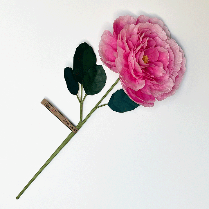 Paper Floribunda Rose Stem