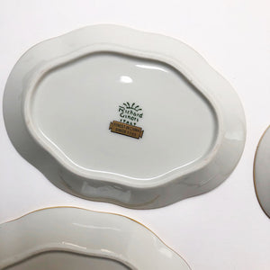 Vintage Ginori Pittoria (Fiesole) Small Oval Dishes Set of 6