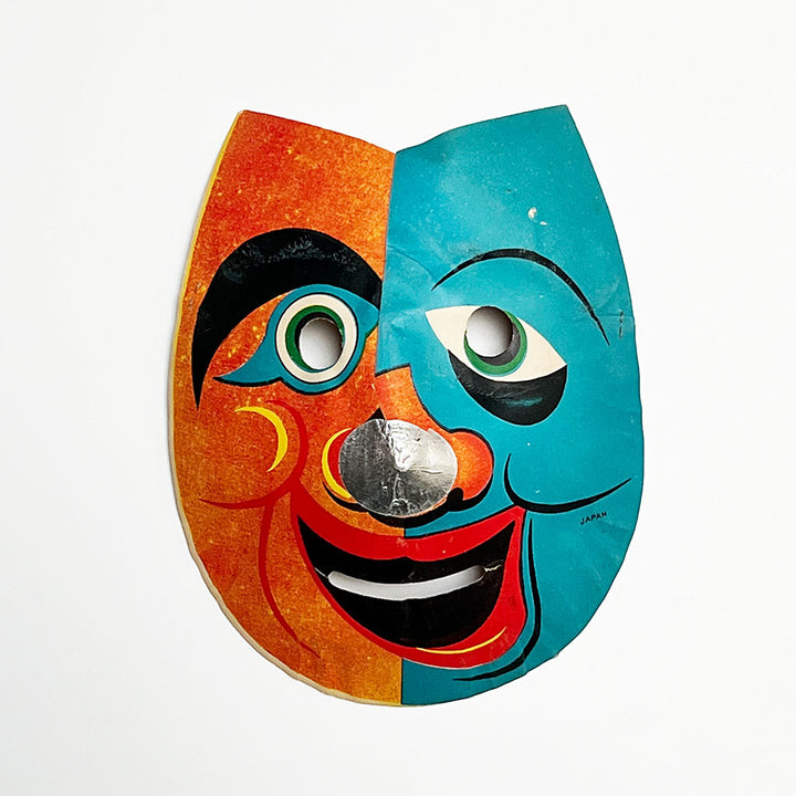 Vintage Happy Face Character Mask Made in Japan