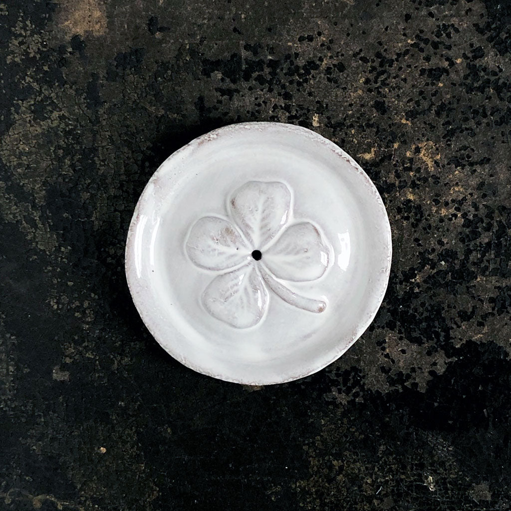Astier de Villatte ／Clover カップ Four-Leaf Clover Ring Cup