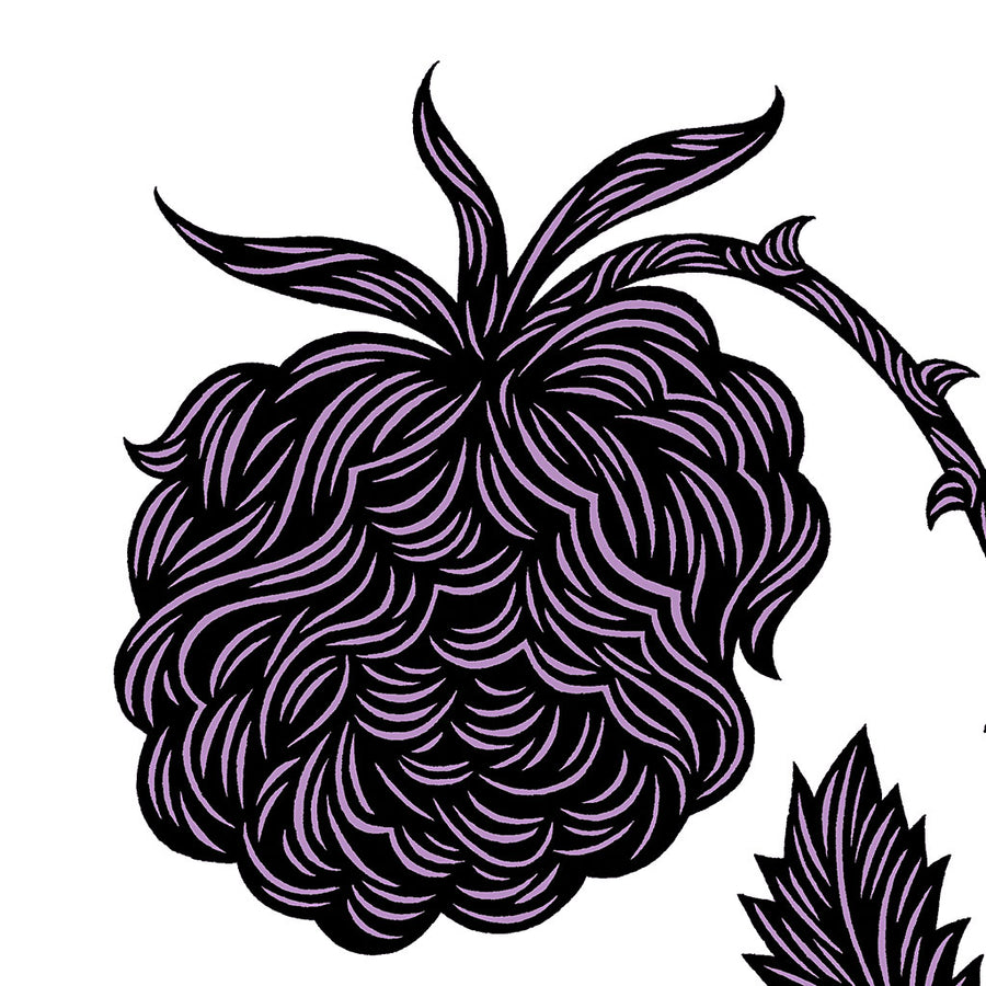 Don Carney Giant Flower Lavender Art Print {DCP06}