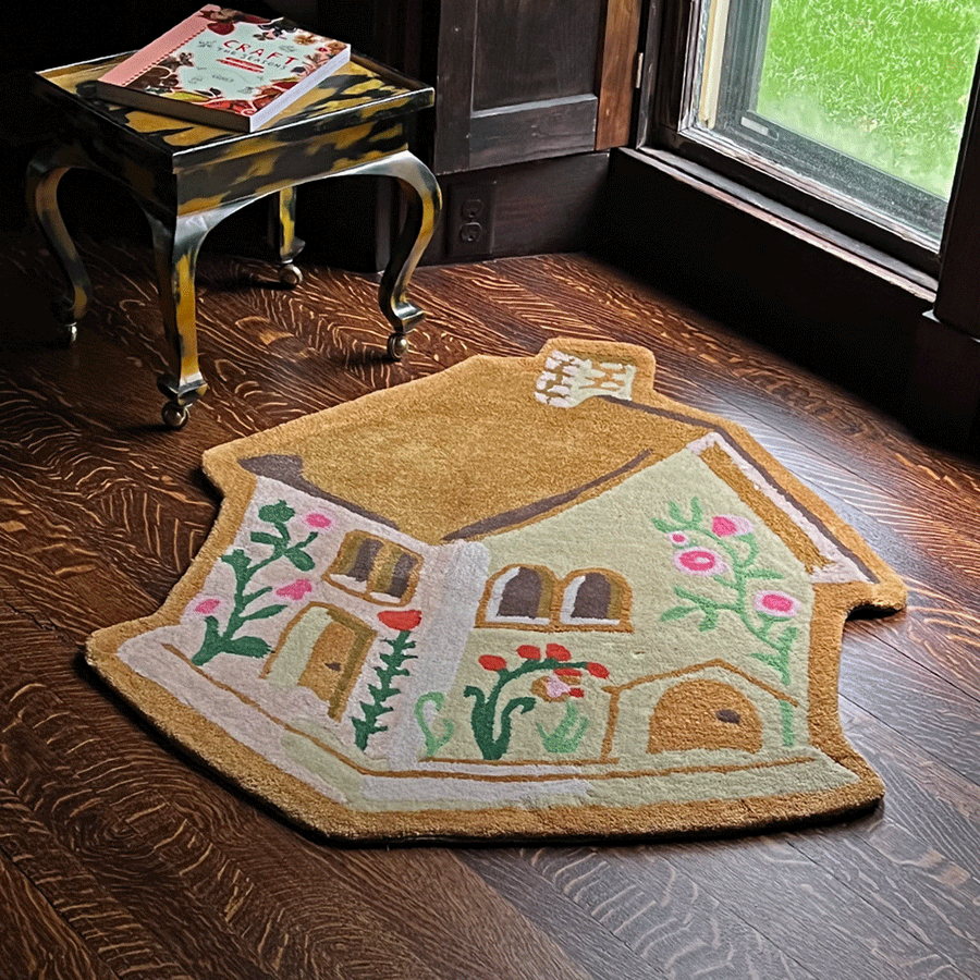 Nathalie Lete Little House Tufted Carpet