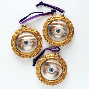 Framed Lover's Eye Glass Ornament