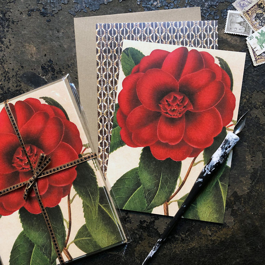 PATCH NYC Camellia Notecard Set
