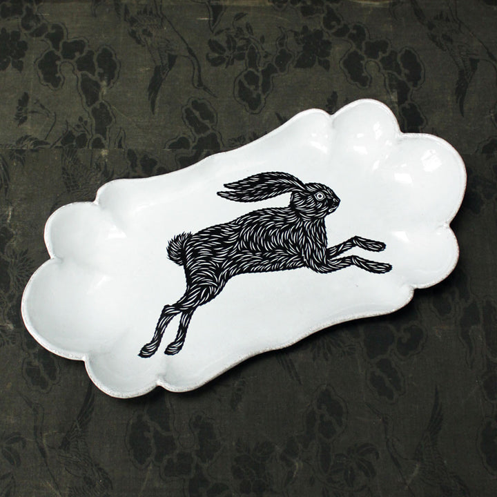 Long Rabbit Platter {PLTPTC02}