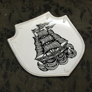 Ship Shield Platter {PLTPTC13}
