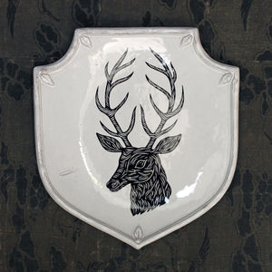 Astier de Villatte x PATCH NYC Deer Shield Platter