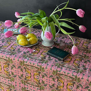PATCH NYC The Poet's Garden Linen Tablecloth