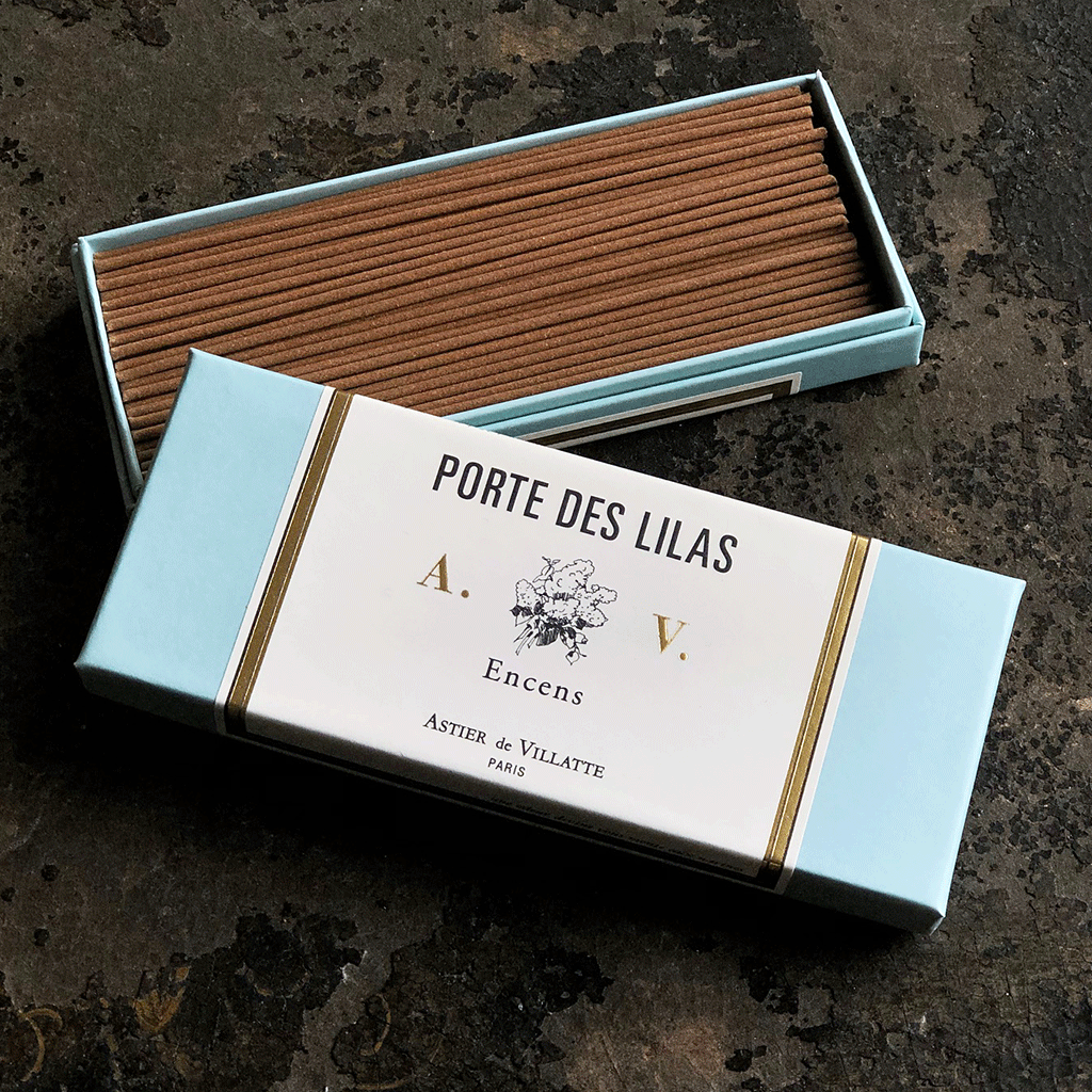 アスティエ ド ヴィラット ☆インセンス　PORTE DES LILAS Porte des Lilas Incense Box | Astier de Villatte Collection