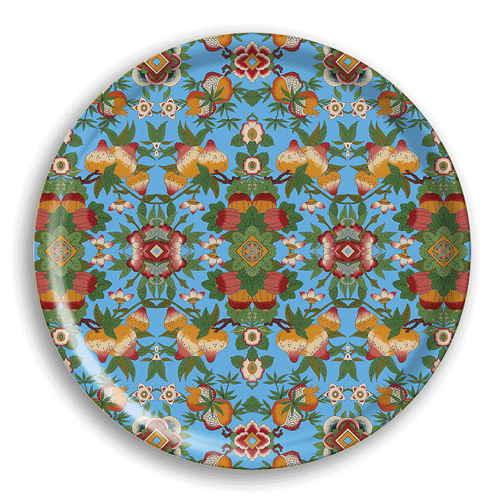 PATCH NYC Temple Fruit Round Tray