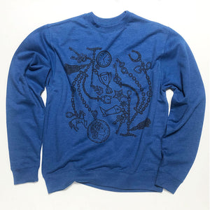 PATCH NYC Souvenir Sweatshirt Royal Blue
