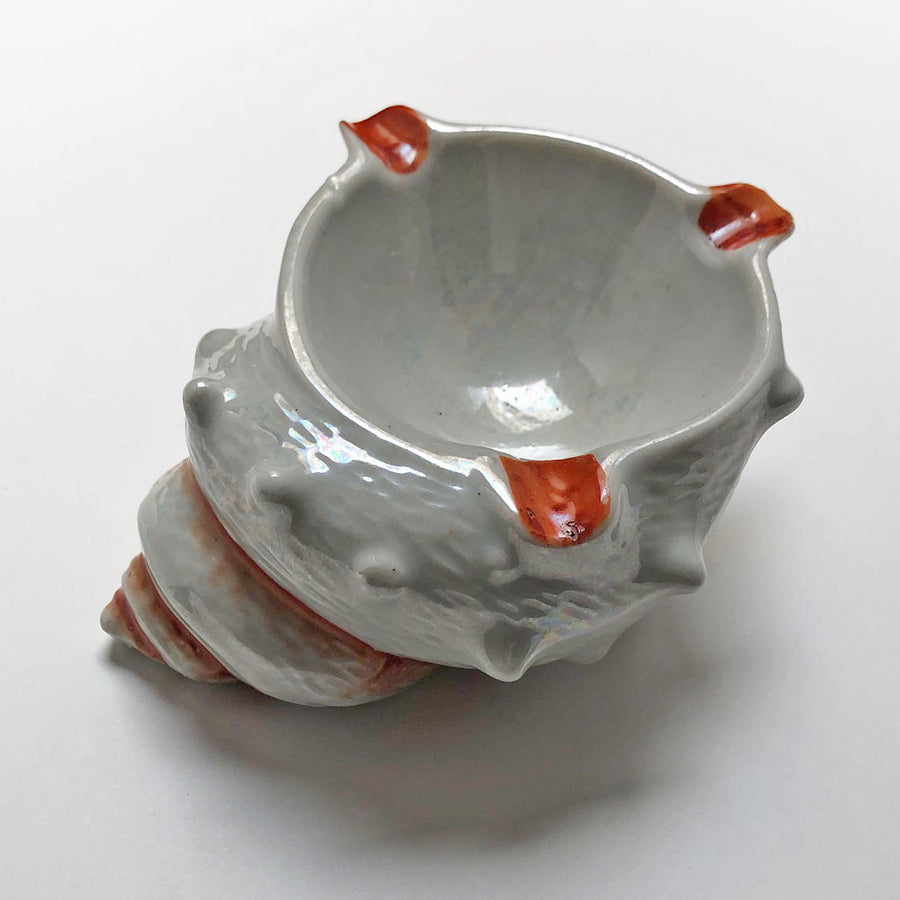 Vintage Ceramic Seashell Ashtray Made in Japan