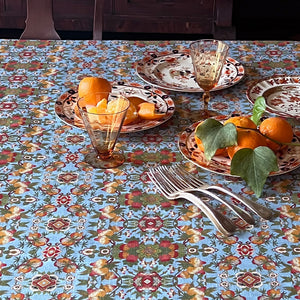 PATCH NYC Temple Fruit Linen Tablecloth