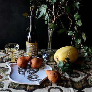 PATCH NYC Tiger Linen Tablecloth {AVLTCT}