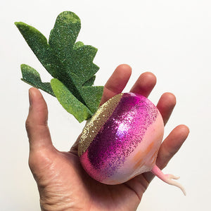 Purple Top Turnip Decorative Object