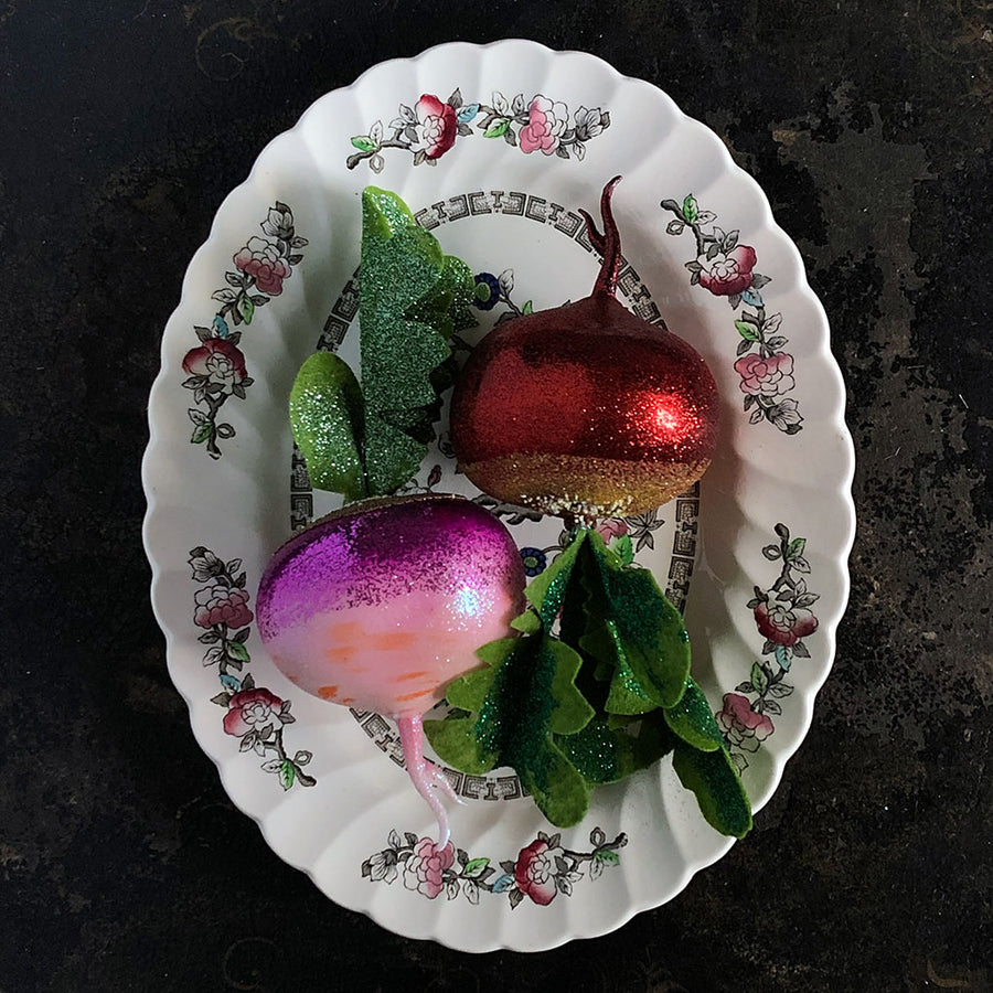 Scarlet Queen Turnip Decorative Object