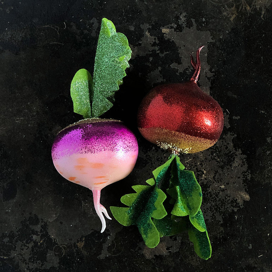 Purple Top Turnip Decorative Object