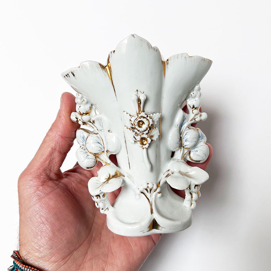 Vintage French Porcelain Vase (F)