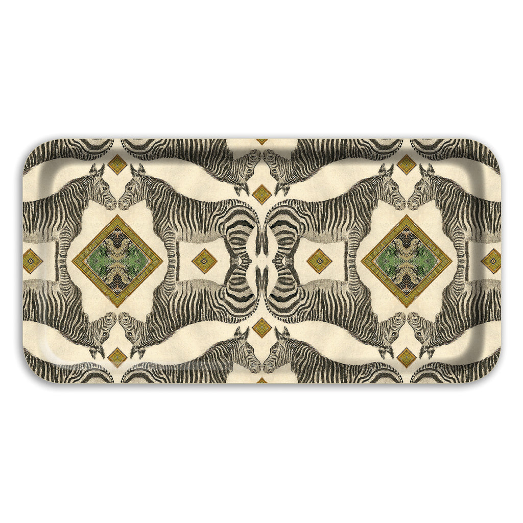 PATCH NYC Zebra Medium Rectangle Tray